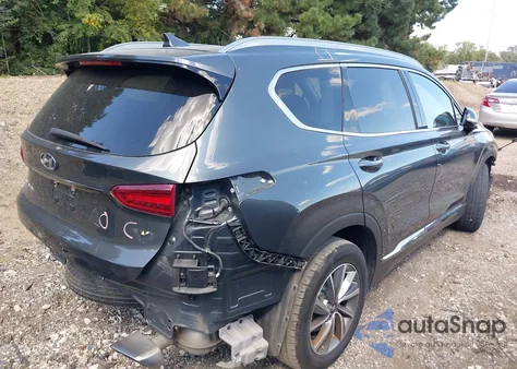 2020 Hyundai Santa Fe Limited from USA, damaged, VIN 5NMS53AD1LH208504